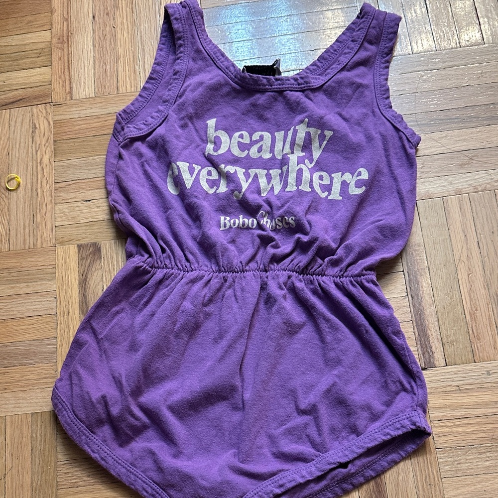 Bobo Choses Purple Bodysuit - Beauty Everywhere